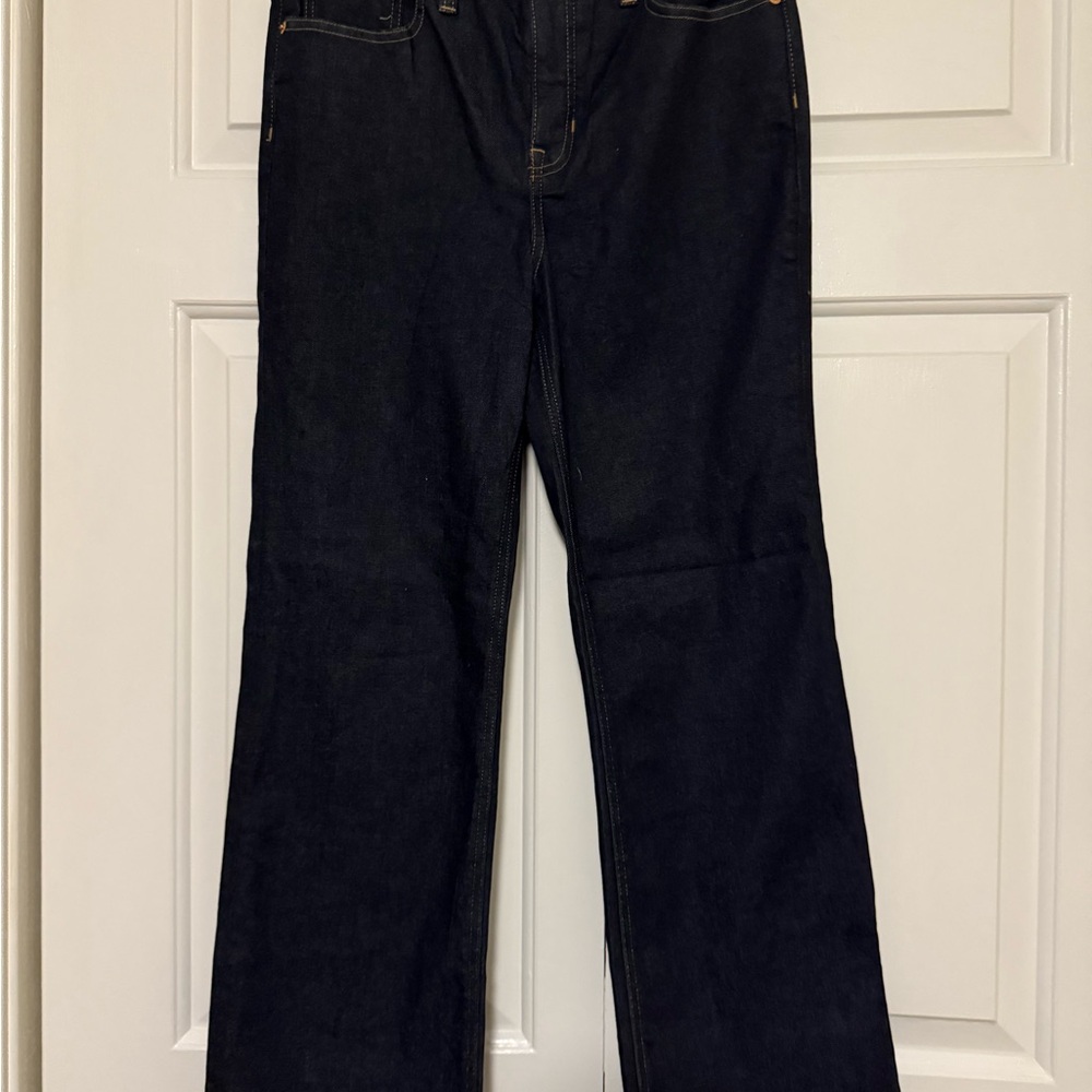 J. Crew Women's Boot Cut Jeans - Dark Blue